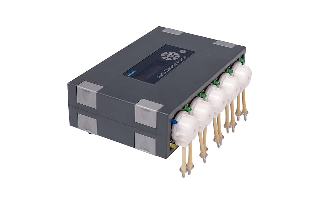 Jebao Auto Dosing Pump DP5 ドージングポンプ Amazon.com : Jecod Programmable Auto Dosing Pump DP-5, 5